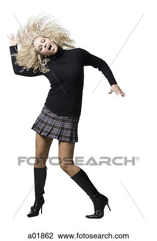 woman dancing View Large Photo Image Stock Image - woman dancing. Fotosearch