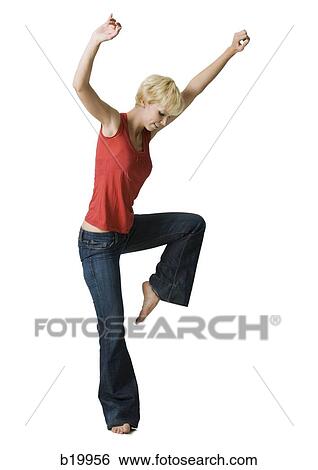 woman dancing View Large Photo Image Stock Photograph - woman dancing. Fotosearch