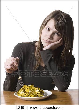 woman dieting View Large Photo Image Stock Image - woman dieting. Fotosearch