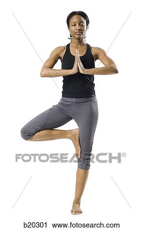 woman doing yoga View Large Photo Image Stock Image - woman doing yoga. Fotosearch
