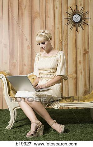 woman in 1960's attire View Large Photo Image Stock Photo - woman in 1960's attire. Fotosearch
