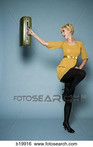 woman in 1960's attire View Large Photo Image Stock Photograph - woman in 1960's attire. Fotosearch
