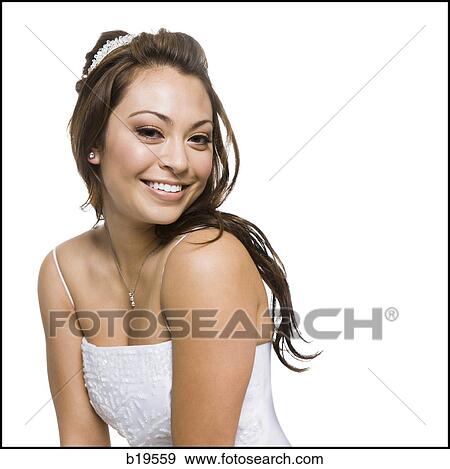 woman in a bridal gown View Large Photo Image Stock Photo - woman in a bridal gown. Fotosearch