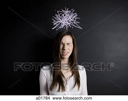 woman in a stupor View Large Photo Image Picture - woman in a stupor. Fotosearch