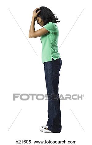 woman in green shirt View Large Photo Image Stock Photography - woman in green shirt. Fotosearch