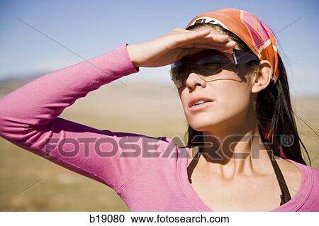 woman in the middle of nowhere. View Large Photo Image Stock Image - woman in the middle of nowhere.. Fotosearch