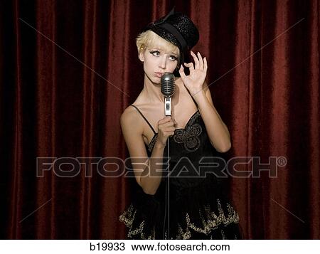 woman in vaudevillian attire View Large Photo Image Stock Image - woman in vaudevillian attire. Fotosearch