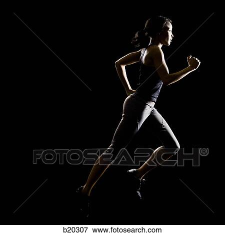 woman running View Large Photo Image Stock Photo - woman running. Fotosearch