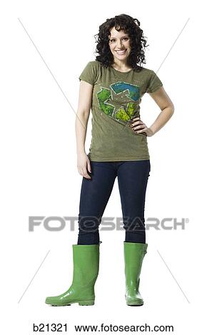 woman with curly brown hair View Large Photo Image Stock Image - woman with curly brown hair. Fotosearch