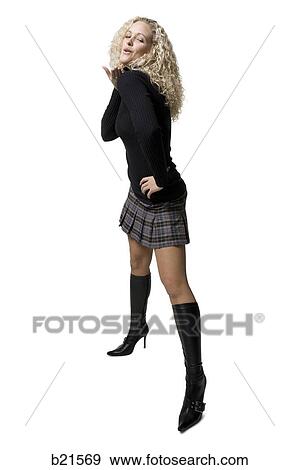 woman with curly hair View Large Photo Image Stock Photo - woman with curly hair. Fotosearch