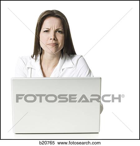 woman working on a laptop View Large Photo Image Stock Photography - woman working on a laptop. Fotosearch