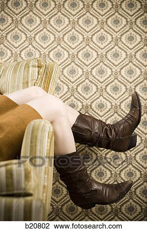 womans feet with boots View Large Photo Image Stock Image - womans feet with boots. Fotosearch
