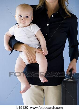 Working mother. View Large Photo Image Stock Image - Working mother.. Fotosearch