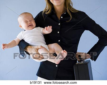 Working mother. View Large Photo Image Stock Image - Working mother.. Fotosearch