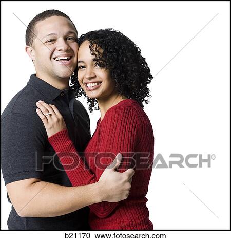 Stock Image - young couple. Fotosearch