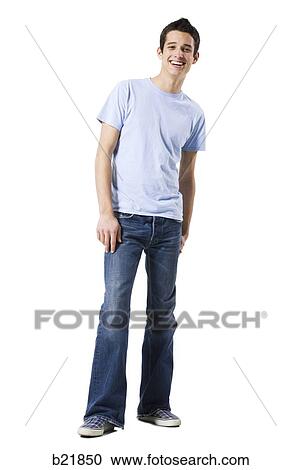 young man in a blue shirt View Large Photo Image Stock Image - young man in a blue shirt. Fotosearch