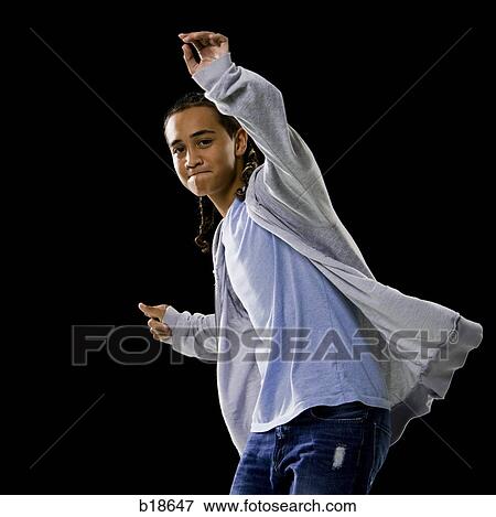 Young man with braids dancing. View Large Photo Image Stock Photo - Young man with braids dancing.. Fotosearch
