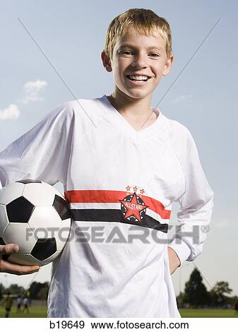 young soccer player View Large Photo Image Stock Photo - young soccer player. Fotosearch