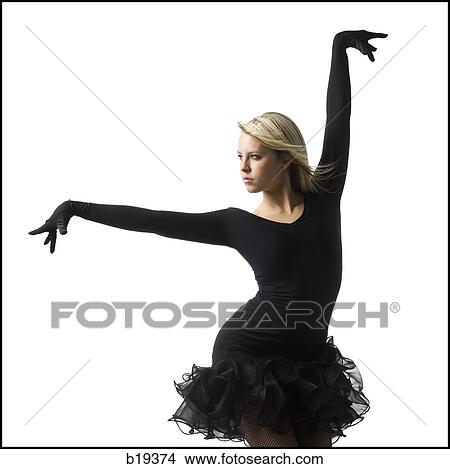young woman dancing View Large Photo Image Picture - young woman dancing. Fotosearch