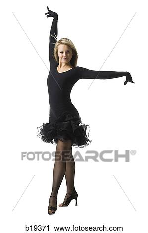 young woman dancing View Large Photo Image Stock Image - young woman dancing. Fotosearch