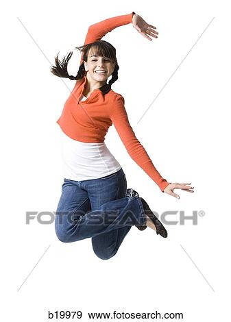 young woman dancing View Large Photo Image Stock Photo - young woman dancing. Fotosearch