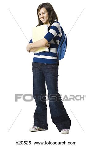 young woman with a backpack View Large Photo Image Stock Photography - young woman with a backpack. Fotosearch