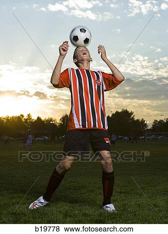 Stock Photo - youth soccer player. Fotosearch