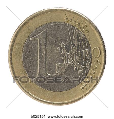 1 euro coin View Large Photo Image Stock Image - 1 euro coin. Fotosearch