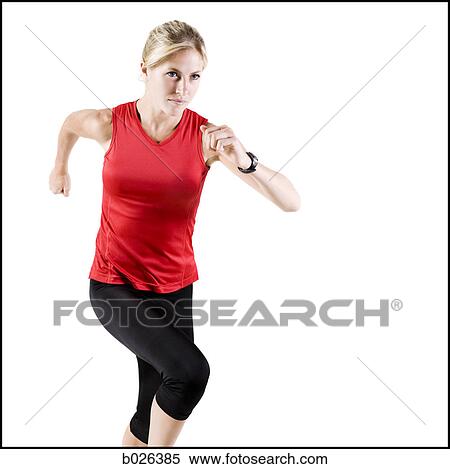Stock Photography - athletic woman. Fotosearch