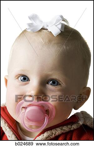 baby girl in a red coat View Large Photo Image Stock Photo - baby girl in a red coat. Fotosearch