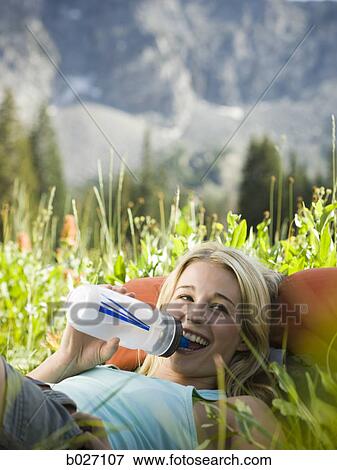 backpackers hiking through the wilderness View Large Photo Image Stock Photo - backpackers hiking through the wilderness. Fotosearch