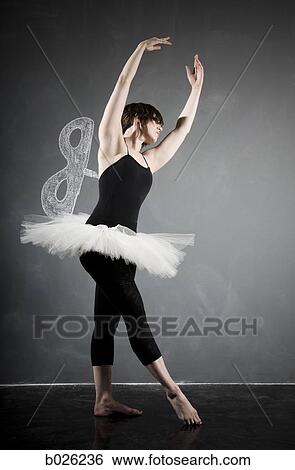 ballerina against a blackboard View Large Photo Image Stock Photograph - ballerina against a blackboard. Fotosearch