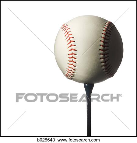 baseball on a golf tee View Large Photo Image Stock Image - baseball on a golf tee. Fotosearch