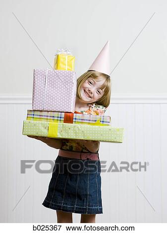 Stock Photo - birthday girl. Fotosearch