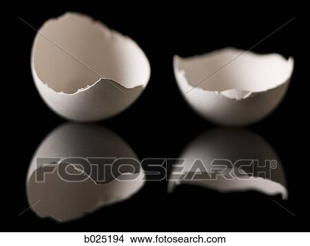 Picture - broken egg. Fotosearch