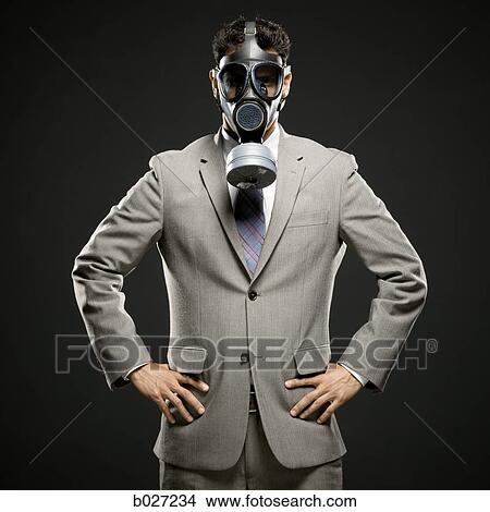 businessman wearing a gas mask View Large Photo Image Picture - businessman wearing a gas mask. Fotosearch