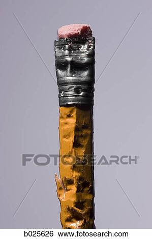 chewed on pencil View Large Photo Image Stock Photograph - chewed on pencil. Fotosearch