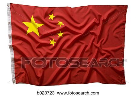 Stock Image - chinese flag. Fotosearch