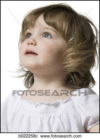 close up of little girl View Large Photo Image Stock Image - close up of little girl. Fotosearch
