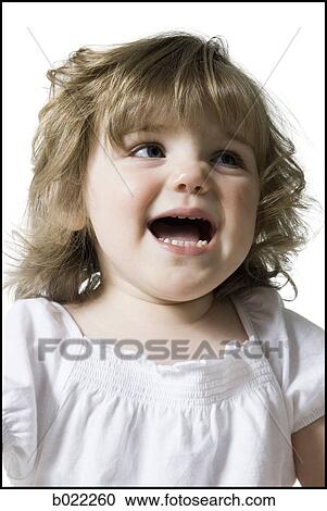 close up of little girl View Large Photo Image Stock Image - close up of little girl. Fotosearch