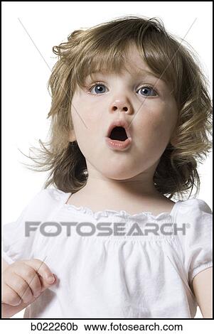 close up of little girl View Large Photo Image Stock Image - close up of little girl. Fotosearch