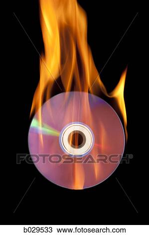 compact disk on fire View Large Photo Image Stock Image - compact disk on fire. Fotosearch