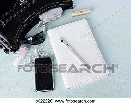 contents of a purse View Large Photo Image Stock Image - contents of a purse. Fotosearch