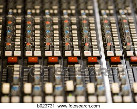 control panel in a recording studio View Large Photo Image Stock Image - control panel in a recording studio. Fotosearch