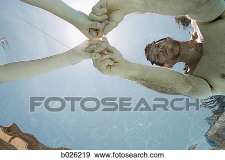 couple underwater View Large Photo Image Stock Photo - couple underwater. Fotosearch