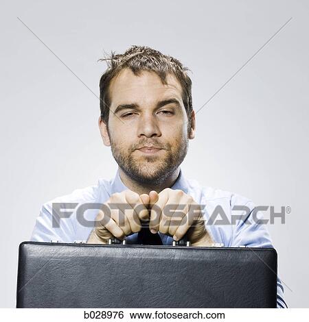 Stock Photograph - disheveled businessman. Fotosearch
