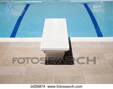 diving board and a swimming pool View Large Photo Image Picture - diving board and a swimming pool. Fotosearch