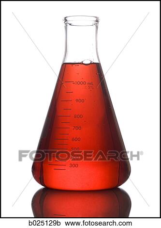 erlenmeyer flask full of liquid View Large Photo Image Stock Image - erlenmeyer flask full of liquid. Fotosearch
