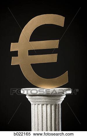 euro symbol on a pedestal View Large Photo Image Stock Photography - euro symbol on a pedestal. Fotosearch