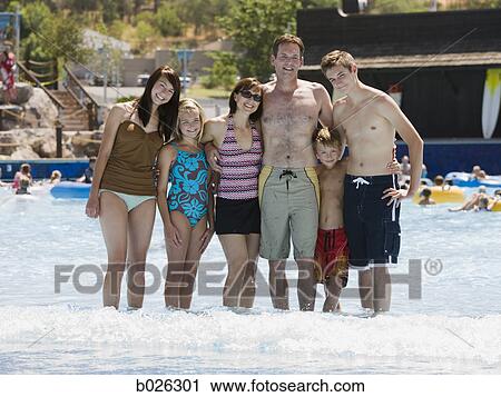family at a water park View Large Photo Image Stock Image - family at a water park. Fotosearch